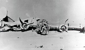 The remains of Lady Be Good