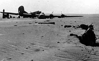 Wreckage of Lady Be Good